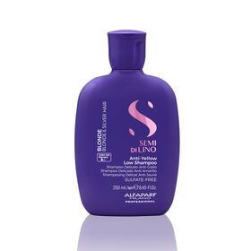 Alfaparf Milano Semi Di Lino Blonde Shampooing Délicat Anti-Reflet Jaune 250ml