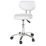 S-PRO Tabouret Evie Blanc