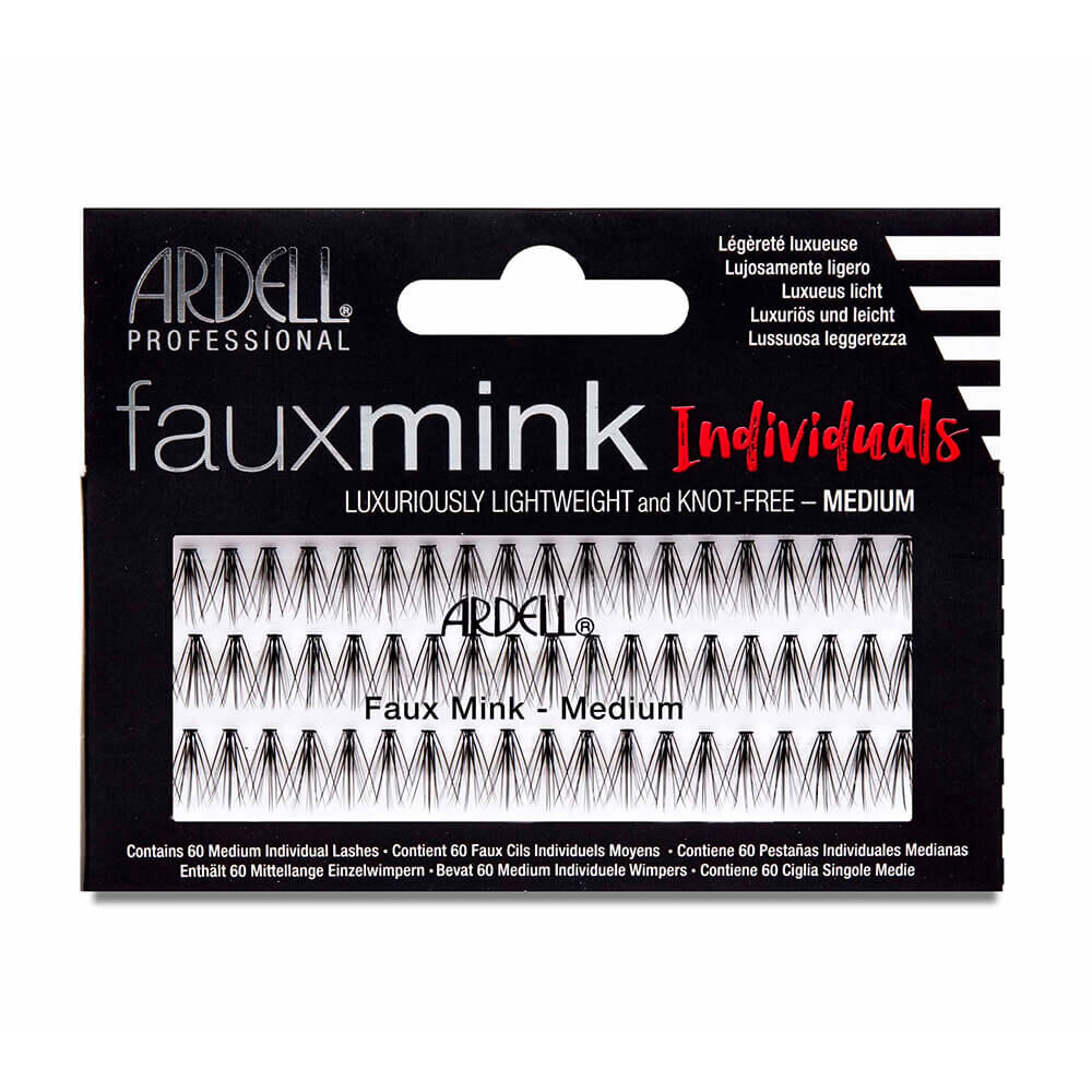 Ardell Faux-Cils Individuels Faux Mink Moyen Ardell Faux-Cils Individuels Faux Mink Moyen