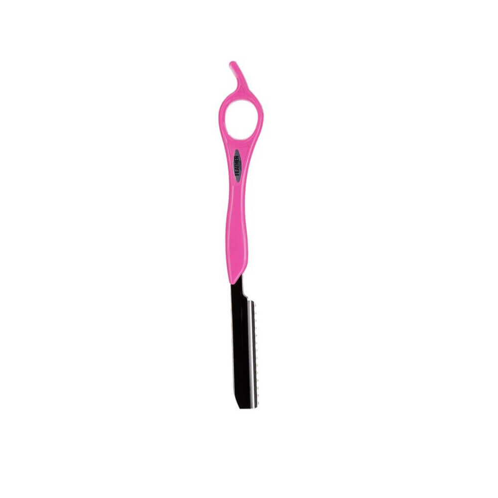 Feather Rasoir Effileur en Titane Rose Feather Rasoir Effileur en Titane Rose