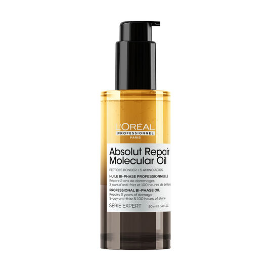 L'Or&eacute;al Professionnel S&eacute;rie Expert Absolute Repair Molecular Huile Bi-Phase Oil 90ml