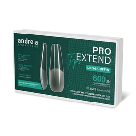 Andreia Professional Pro Extend Tips - Coffin long