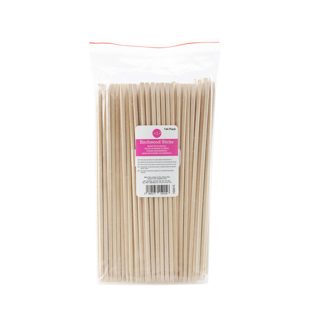 ASP Bâtons Manucure en Bois 18cm x144 ASP Bâtons Manucure en Bois 18cm x144