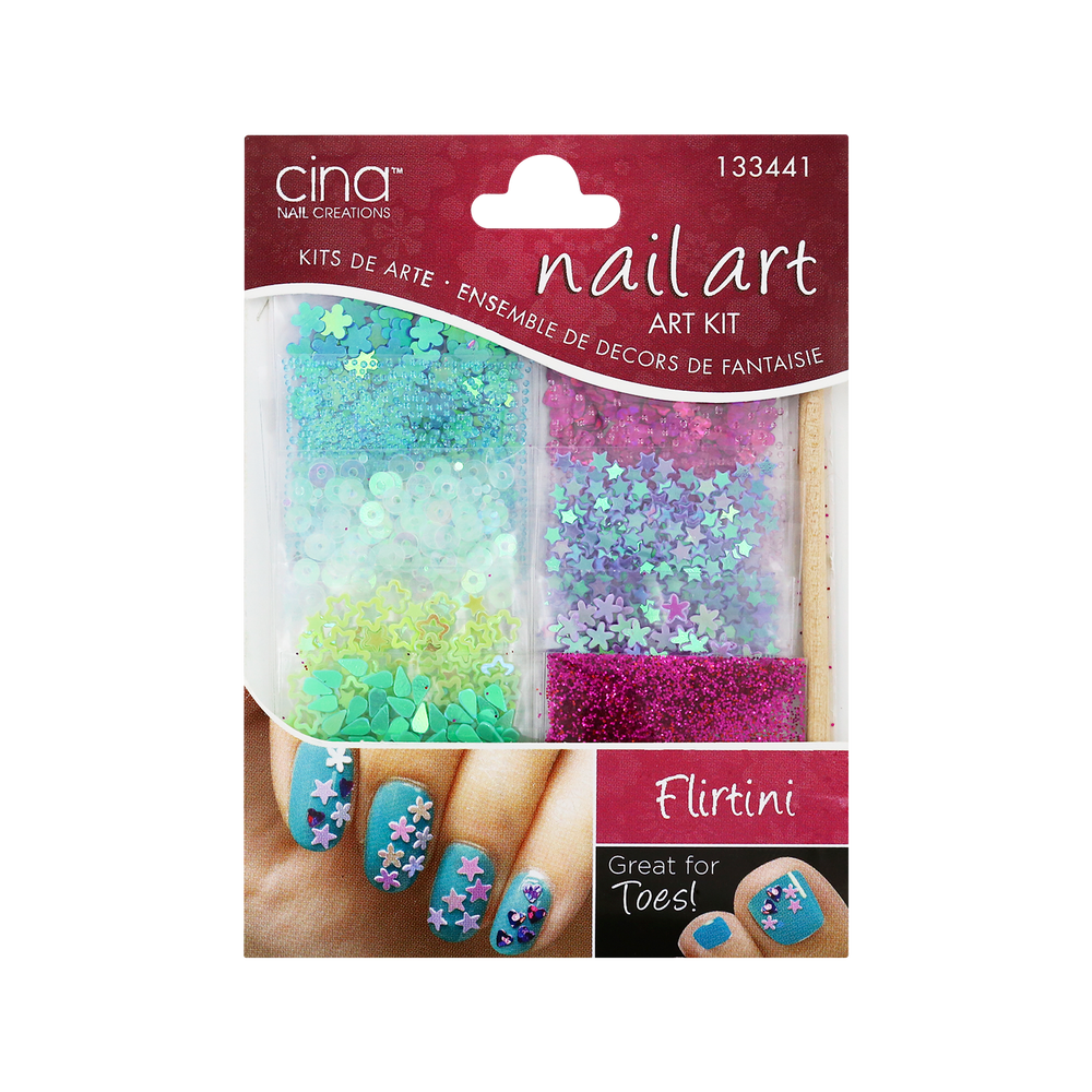 Cina Décors fantaisies Nail Art Flirtini Cina Décors fantaisies Nail Art Flirtini