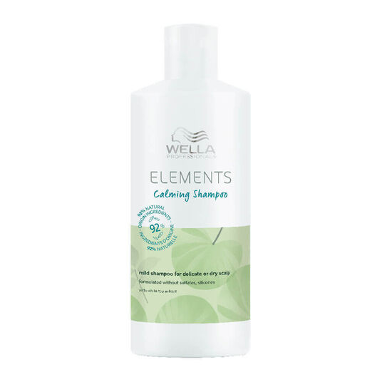 Wella Professionals Elements Shampoing apaisant sans sulfate pour cuir chevelu sec ou d&eacute;licat 500ml