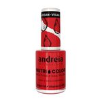 Andreia Professional Nutri Color Vernis à ongles - NC 37 Rouge Orangé Vif 10.5ml