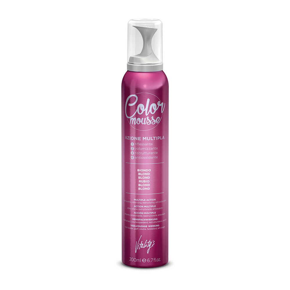Vitality's Mousse effet Volume et Reflet Color Mousse 200ml Vitality's Mousse effet Volume et Reflet Color Mousse 200ml