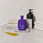 Alfaparf Milano Semi Di Lino Blonde Shampooing Délicat Anti-Reflet Jaune 250ml