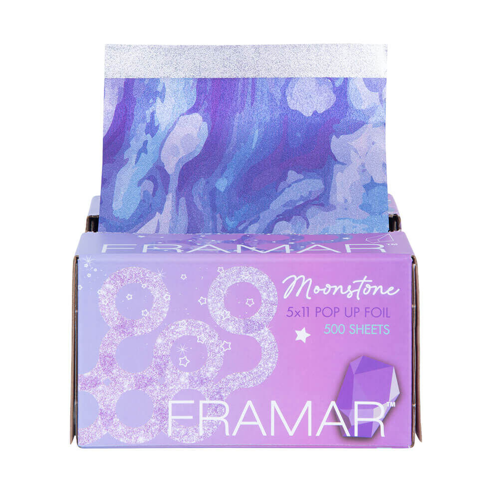 Framar Moonstone Feuilles d'Aluminium 5x11" x500