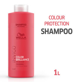 Wella Professionals Invigo Color Brilliance Shampooing Cheveux Fins/Normaux 1l