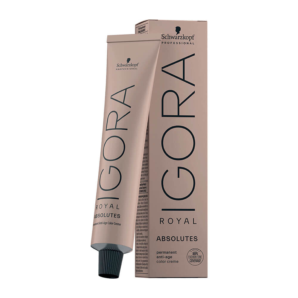 Schwarzkopf Professional Igora Royal Absolutes Coloration permanente 60ml 7-140 Blond Moyen Cendr&eacute; Beige Naturel