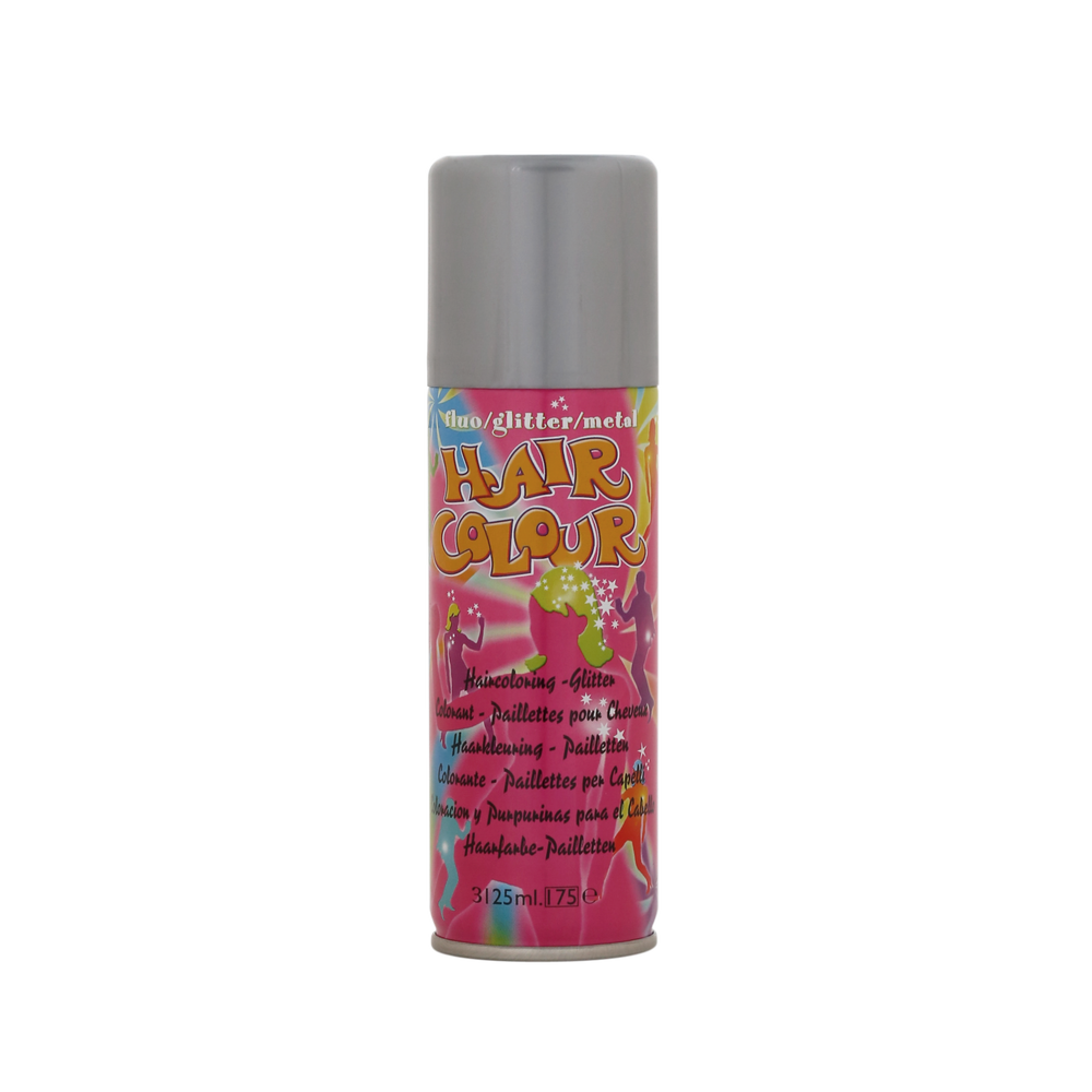 Sibel Color Spray Glitter Silver 125ml/ Sibel Color Spray Glitter Silver 125ml/