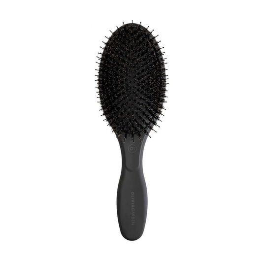 Olivia Garden Essential CareExpert Brosse ovale en sanglier et nylon Noir