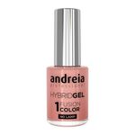 Andreia Professional Hybrid Gel Vernis &agrave; ongles - Fusion Color H9 Rose Clair Nude 10.5ml