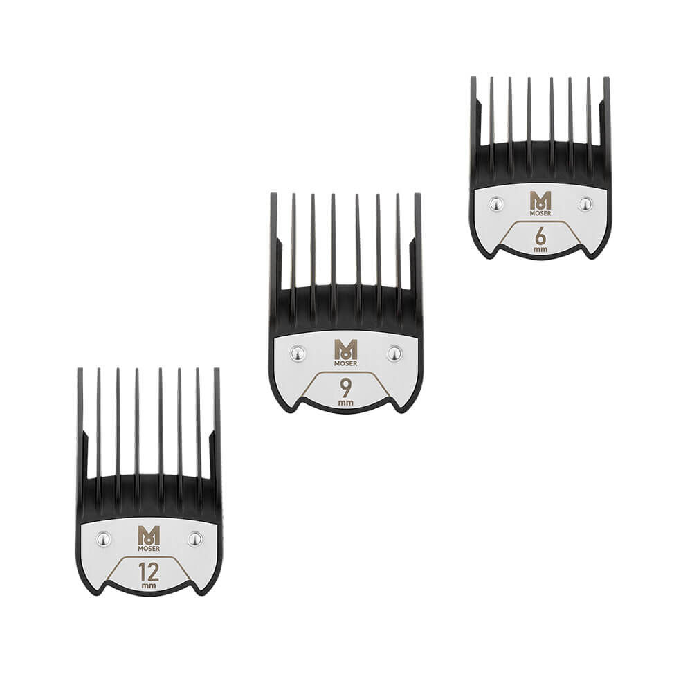 Moser Magn. Premium Comb Set 6/9/12MM Moser Magn. Premium Comb Set 6/9/12MM