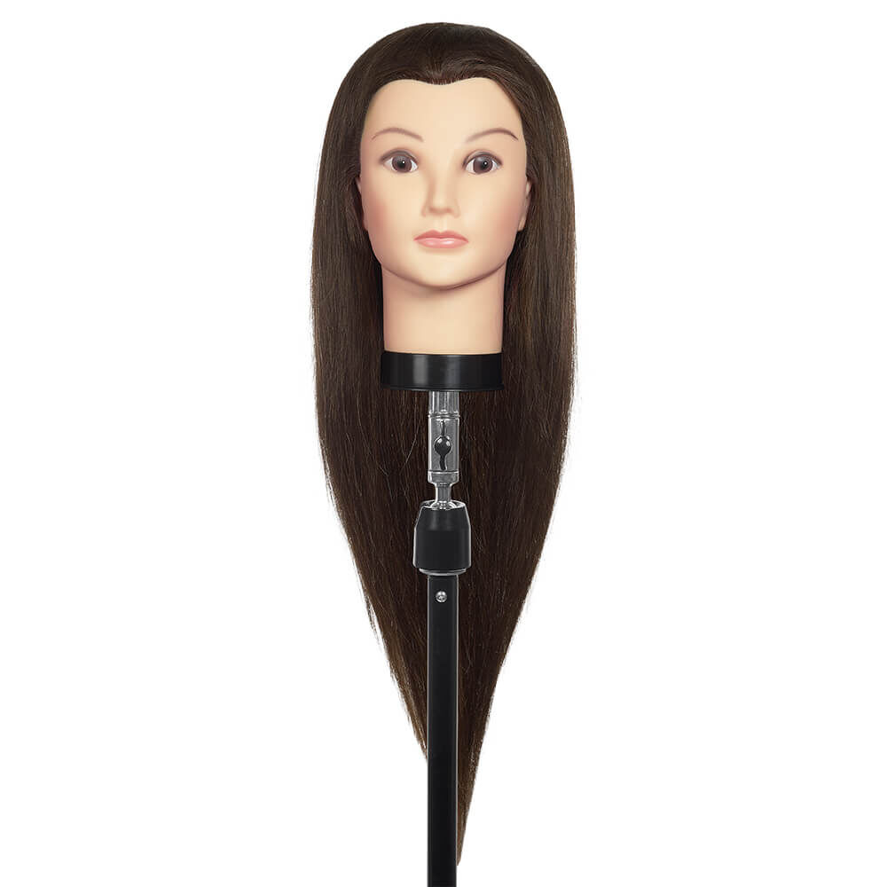 S-PRO Tête d'Apprentissage Fleur 65-70cm Châtain 4 S-PRO Tête d'Apprentissage Fleur 65-70cm Châtain 4