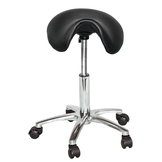 S-PRO Tabouret Noir Sophie R&eacute;glable par Pneumatique