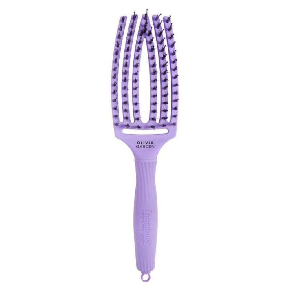 Olivia Garden Fingerbrush Iconique Sanglier et Nylon Lavande Olivia Garden Fingerbrush Iconique Sanglier et Nylon Lavande