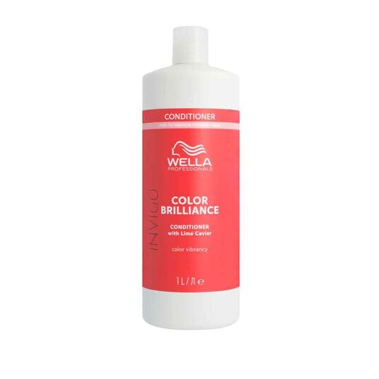 Wella Professionals Invigo Color Brilliance Apr&egrave;s-shampoing pour cheveux color&eacute;s fins &agrave; moyens 1L