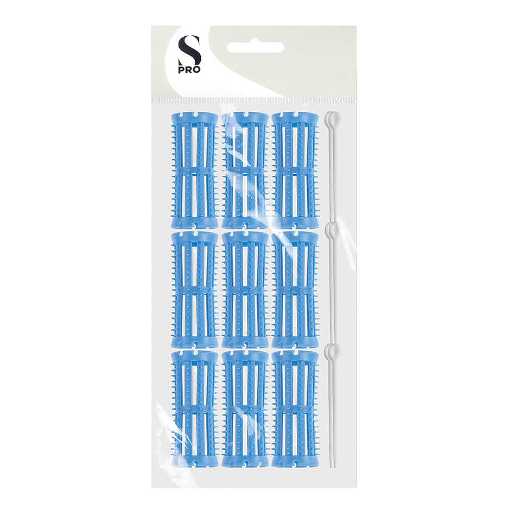 S-PRO Bigoudis en Plastique Mise en Plis Ø26mm x6 S-PRO Bigoudis en Plastique Mise en Plis Ø26mm x6