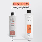 Nioxin System 4 Shampoing Cuir Chevelu + Cheveux 1l