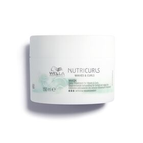 Wella Professionals Nutricurls Masque profond anti-frisottis pour cheveux ondulés et bouclés 150ml