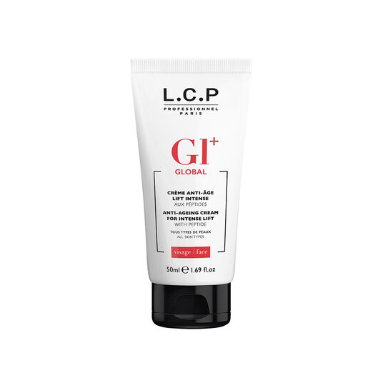 L.C.P Professionnel Paris Global+ Cr&egrave;me Anti-&acirc;ge Lift Intense aux Peptides 50ml