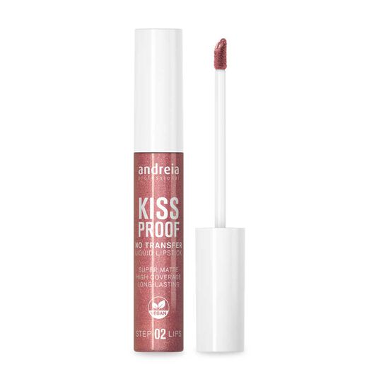 Andreia Professional Vloeibare Lippenstift-Kiss Proof 20 Aura Rose 8ml