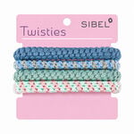 Sibel Twisties &Eacute;lastiques Multicolore Pr&eacute;sentoir 30pcs