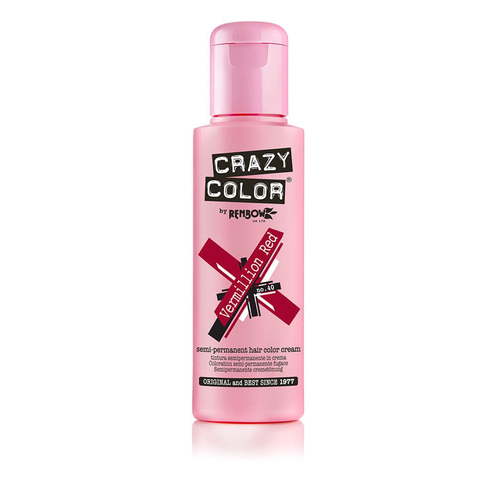 Crazy Color Crème colorante semi-permanente 100ml Crazy Color Crème colorante semi-permanente 100ml