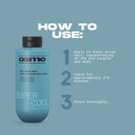 Osmo Super Cool Apres-Shampoing Bleu Intense 400ml