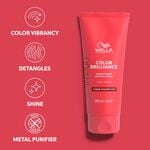 Wella Professionals Invigo Color Brilliance Apr&egrave;s-shampoing pour cheveux &eacute;pais et color&eacute;s 200ml