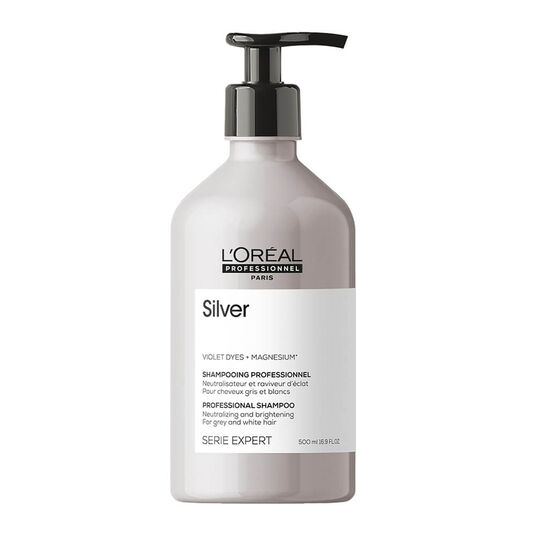 L'Or&eacute;al Professionnel S&eacute;rie Expert Silver Shampooing Cheveux Gris 500ml