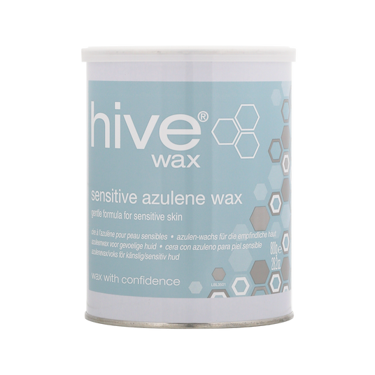 Hive Cire Azulene Peaux sensibles 800g