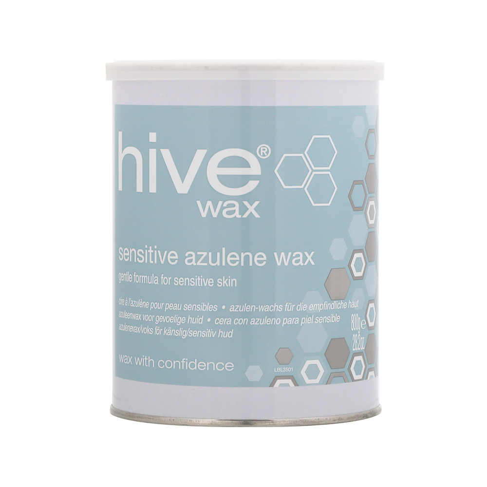 Hive Cire Azulene Peaux sensibles 800g