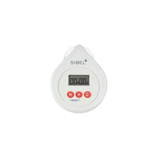 Sibel Minuteur Digital Drop Blanc
