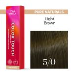 Wella Professionals Color Touch Coloration demi-permanente 5/0 Châtain Clair Naturel 60ml