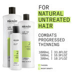 Nioxin System 2 Shampoing Cuir Chevelu + Cheveux 300ml