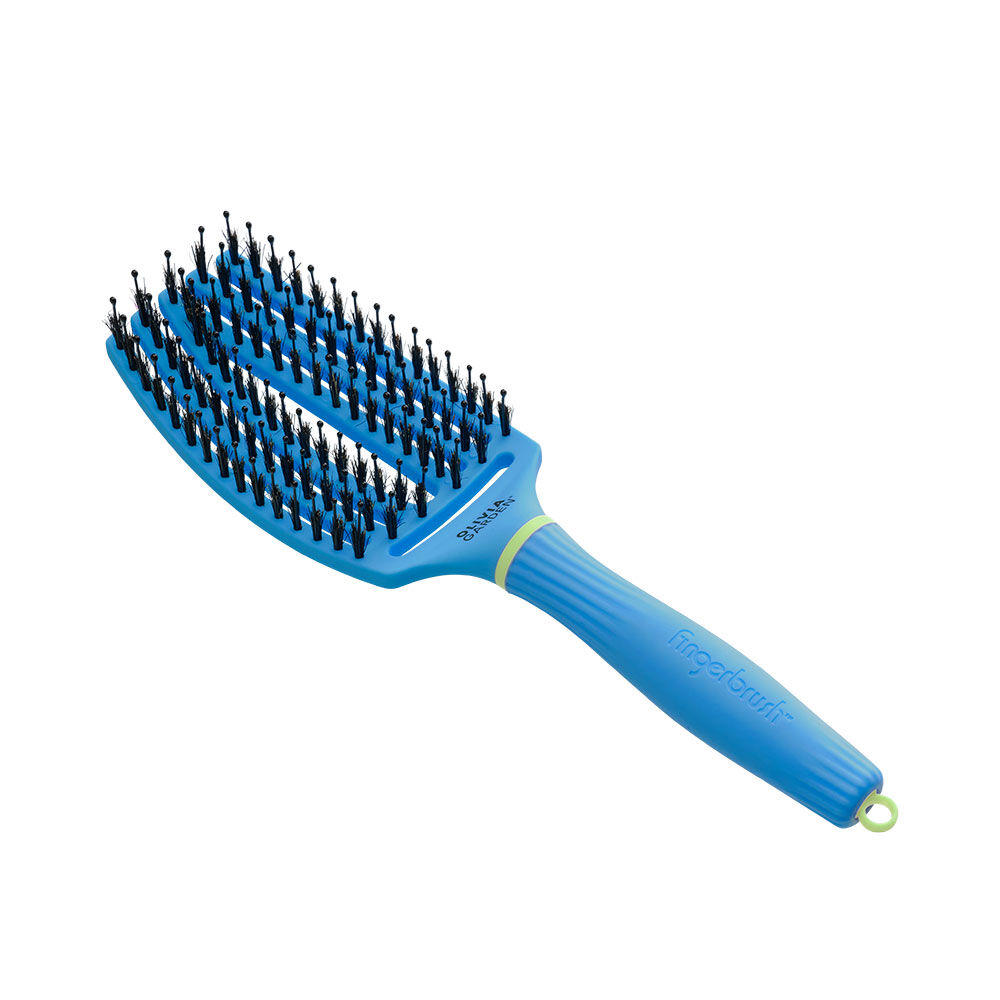 Olivia Garden Fingerbrush Inner Child brosse &agrave; cheveux Turbo Blue