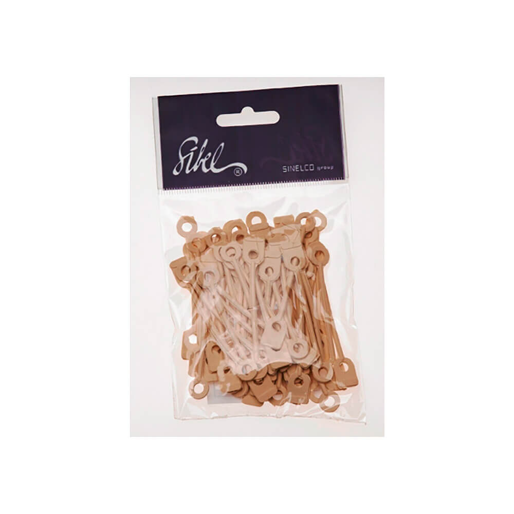 Sibel Lot de 50 Élastiques Ronds pour Bigoudis à Permanente 68mm x50 Sibel Lot de 50 Élastiques Ronds pour Bigoudis à Permanente 68mm x50