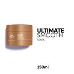 Wella Professionals Ultimate Smooth, Masque nourrissant pour cheveux secs, ternes ou frisés, 150ml