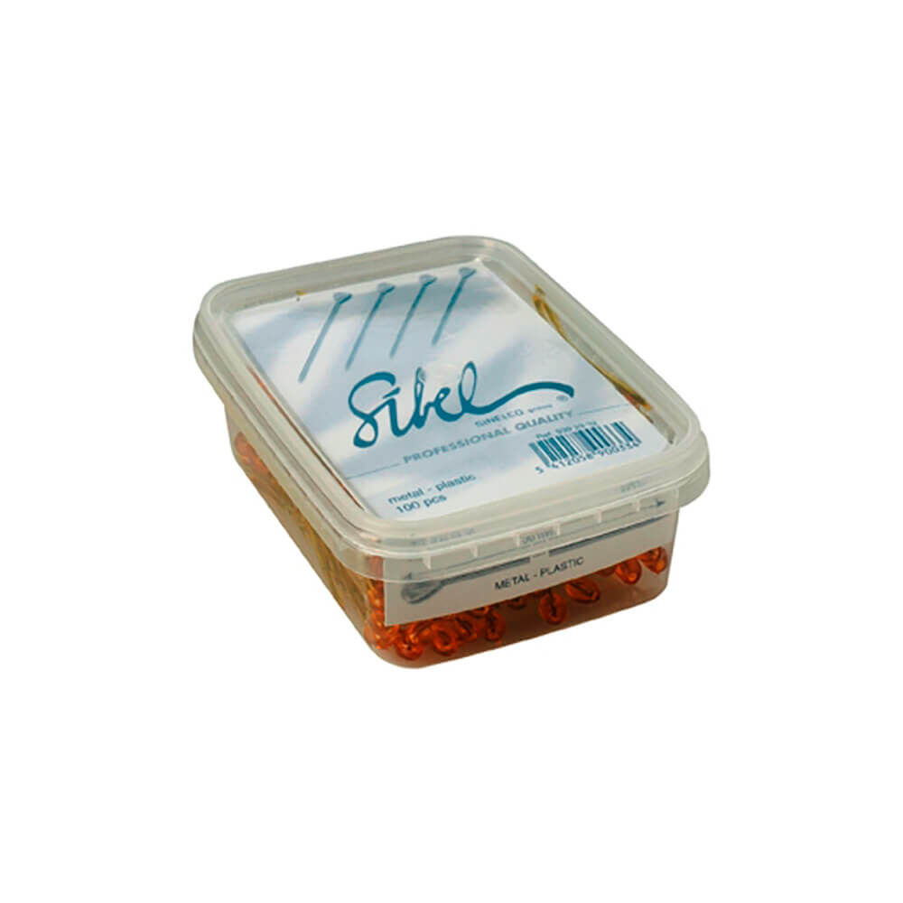 Sibel Epingles Metal Plastic 100pcs Sibel Epingles Metal Plastic 100pcs