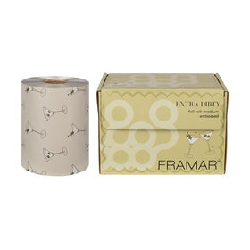 Framar Extra Dirty Rouleau aluminium coiffure gaufr&eacute; 97m