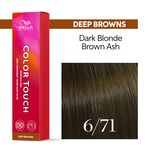 Wella Professionals Color Touch-6/71 Blond Foncé Marron Cendré 60ml