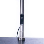 Daylight Slimline 4 Table - Acier Brossé