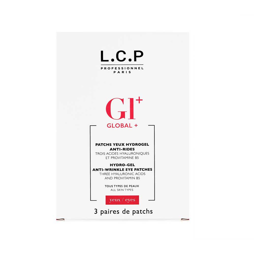 L.C.P Professionnel Patchs Yeux Hydrogel Anti-rides Or x3 L.C.P Professionnel Patchs Yeux Hydrogel Anti-rides Or x3