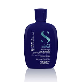 Alfaparf Milano Semi Di Lino Brunette Shampooing Délicat Anti-Reflet Orange 250ml