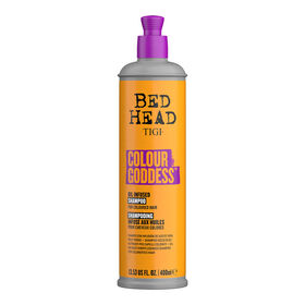 Tigi Bed Head Colour Goddess Shampooing Infusé Huiles Naturelles Cheveux Colorés 400ml