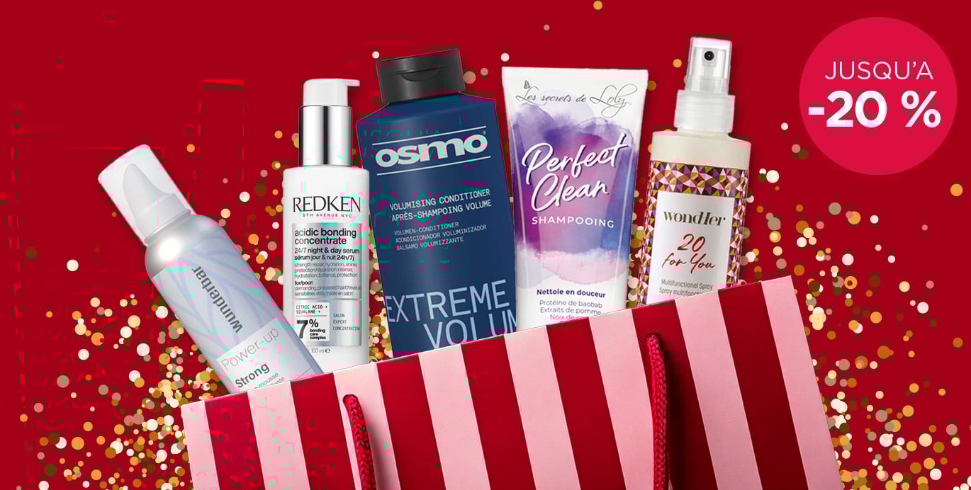 Offres sur les soins capillaires: économisez jusqu'a -20 %