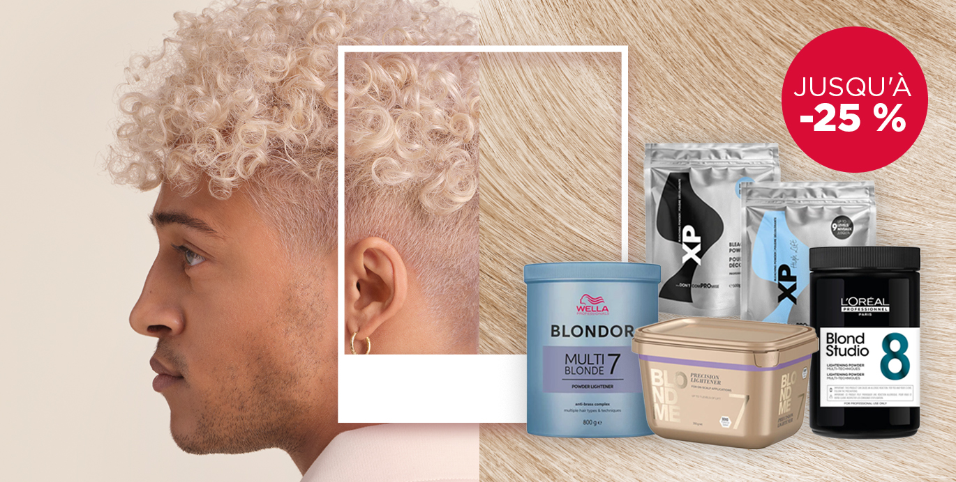 Offres sur les décoloration: Jusqu'à -25 %